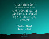 Personalised Christmas Sack - Santa Sack for Kids Presents Xmas Cows Fairy Lights Design Stocking Christmas Eve Bag for Girls & Boys XS056