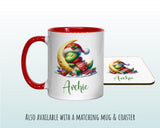 Personalised Christmas Sack - Santa Sack for Kids Presents Xmas Dinosaur Moon Design Stocking Christmas Eve Bag Box for Girls & Boys XS022