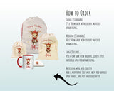 Personalised Christmas Sack - Santa Sack for Kids Presents Xmas Cute Reindeer Design Stocking Christmas Eve Bag Box for Girls & Boys XS038