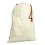 SUBLIMATION - Large Linen Santa Sack - 49 x 67cm