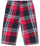 LW83T RD/NV - Larkwood Baby/Toddler Tartan Lounge Pants