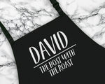 Personalised Host With The Roast Christmas Apron Gift For Mum Dad Brother Sister Husband Boyfriend Cooking Custom Apron Gift AP0833