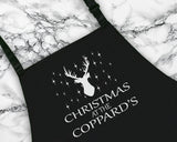 Personalised Family Reindeer Christmas Apron Gift For Mum Dad Brother Sister Husband Boyfriend Cooking Baking Custom Apron Christmas Gift