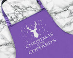 Personalised Family Reindeer Christmas Apron Gift For Mum Dad Brother Sister Husband Boyfriend Cooking Baking Custom Apron Christmas Gift