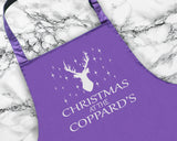 Personalised Family Reindeer Christmas Apron Gift For Mum Dad Brother Sister Husband Boyfriend Cooking Baking Custom Apron Christmas Gift