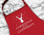 Personalised Family Reindeer Christmas Apron Gift For Mum Dad Brother Sister Husband Boyfriend Cooking Baking Custom Apron Christmas Gift