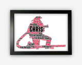 Firefighter Gifts Personalised Word Art Gift Fireman Gift Wall Art Wall Prints Wall Art Gift For Hero Gift Wall Art Prints NP203