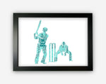 Personalised Word Art Gift Cricket Gift For Cricket Player Cricket Match Gift Wall Prints Wall Art Gift Wall Art Prints NP011