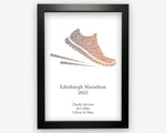Personalised Running Gift - Full Marathon, Half Marathon, 10k 5k Ultra - Gifts For Him Her Runner Athlete PB Jogging Gifts For Dad - NW0002