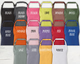 Mens Apron Personalised Gift - Fathers Day Gift for Dad Barbecue BBQ Cooking Apron - BBQ King of the Braai - Grilling Apron Gift Idea AP046