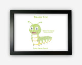 TEACHER APPRECIATION GIFT Personalised Word Art Gift Caterpillar Wall Art Wall Prints Wall Art Gift Teacher Gifts Wall Art Prints TA004