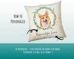 Personalised Corgi Cushion Gift Reserved For Dog Mum Dad Pet Animal Design Cushion Throw Pillow Gift Christmas Decor Gift CS024