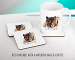 Personalised Tiger Cushion Gift Printed Name Design Big Cat Cushion Throw Pillow Gift For Mum Dad Friend Bedroom Birthday Gift CS138