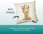 Personalised Camel Cushion Gift Printed Name Design-Cushion Throw Pillow Gift For Him/Her Sitting Room Bedroom Birthday Christmas Gift CS478