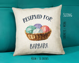 Personalised Knitting Reserved For Cushion Gift Printed Name Design Cushion Throw Pillow Gift For Him Her Christmas Gift CS353