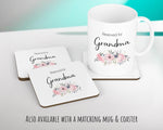 Personalised Reserved For Grandma Cushion Gift Printed Name Design - Cushion Throw Pillow Gift For Nan Nanny Granny Christmas Gift CS053