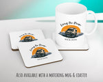 Personalised Caravan Camping Lovers Cushion Gift Mountains Sunset Design For Caravan Motorhome Owners Enthusiasts CS197