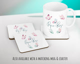 Personalised Butterfly Cushion Magical Gift Printed Name Design - Pillow Gift For Girls Bedroom Decor Mothers Day Birthday Gift CS262