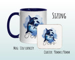 Personalised Orca Killer Whale Coffee Mug MGZ088
