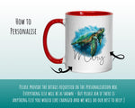 Personalised Sea Turtle Coffee Mug MGZ084