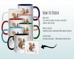 Personalised Squirrel Coffee Mug MGZ078