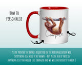 Personalised Monkey Coffee Mug MGZ066
