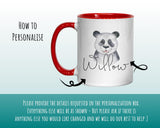Personalised Panda Bear Coffee Mug MGZ028