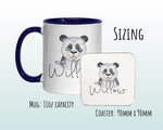 Personalised Panda Bear Coffee Mug MGZ028