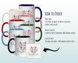 Personalised Elephant Coffee Mug MGZ026