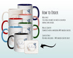 Personalised Jellyfish Coffee Mug MGZ204