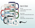 Personalised Dolphin Coffee Mug MGZ151