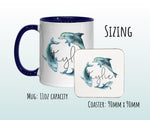 Personalised Dolphin Coffee Mug MGZ151