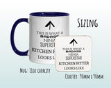 This Is What A Badass Kitchen Fitter Looks Like 11oz Coffee Mug Tea Gift Idea For Carpenter Tradesman Kitchen Installer Technician MG0786