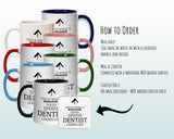 This Is What A Badass Dentist Looks Like 11oz Coffee Mug Tea Gift Idea For Dental Student Graduate Dentistry Business Owner MG0617
