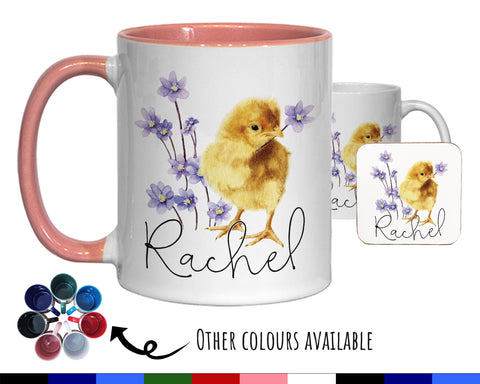 Personalised Baby Chick Coffee Mug MGZ147