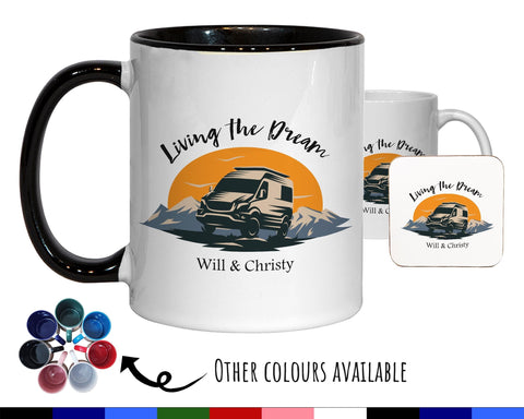 Personalised Motorhome Camper Coffee Mug MGZ197