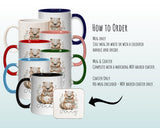 Personalised Beaver Gift Mug - Ceramic Coffee Tea Hot Chocolate Mug Gift for Beaver Lover - Secret Santa Gift for Animal Lovers MG0863