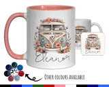 Personalised Camping Gift Mug - Ceramic Coffee Tea Hot Chocolate Mug Gift for Campervan Lovers - Secret Santa Gift Motorhome Owner MG0873