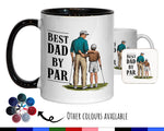 Dad Golf Gift Mug - Ceramic Coffee Tea Hot Chocolate Mug Golfer Gift for Golfing Lovers - Golf Cart Design Gift Idea for Golfing Dad MG0916