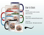 Sewing Gift Mug - Ceramic Coffee Tea Hot Chocolate Mug Gift for Sewing Lovers - Sewing Office Design Secret Santa Gift Idea for Her MG0927