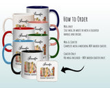 Personalised Gifts for Book Lovers Mug - Ceramic Coffee Tea Cup Mug Gift for Introvert Book Reader - Secret Santa Gift Idea for Her MG0931