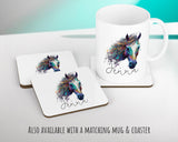 Birthday Gift For Girl Horse Lover Cushion Gift Printed Name Design Cushion Throw Pillow Gift For Girls Nursery Bedroom Christmas Gift CS524