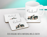 Personalised Cat Lover Cushion Gift Printed Name Design - Cushion Throw Pillow Gift For Boys Nursery Bedroom Birthday Christmas Gift CS040
