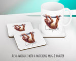 Personalised Monkey Cushion Gift Printed Name Design - Cushion Throw Pillow Gift For Mum Dad Friend Bedroom Birthday Christmas Gift CS066