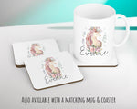 Personalised Unicorn Cushion Gift Printed Name Design - Cushion Throw Pillow Gift For Girls Nursery Bedroom Birthday Christmas Gift CS036