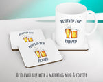 Personalised Beer Glass Reserved For Cushion Gift Printed Name Design Cushion Throw Pillow Gift For Him Her Christmas Gift CS340