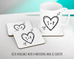 Personalised Valentines Day Couples Cushion Gift Printed Name Design - Cushion Throw Pillow Gift For Him Her Boyfriend Girlfriend Gift CS114