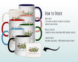 Personalised Dinosaur Coffee Mug MGZ072