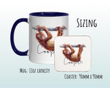 Personalised Monkey Coffee Mug MGZ066