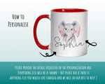 Personalised Elephant Coffee Mug MGZ026